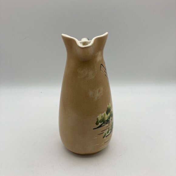 Vintage Nippon Yoko Boeki Co. Japan Asian Windmill 8" Porcelain Pitcher - Picture 4 of 7